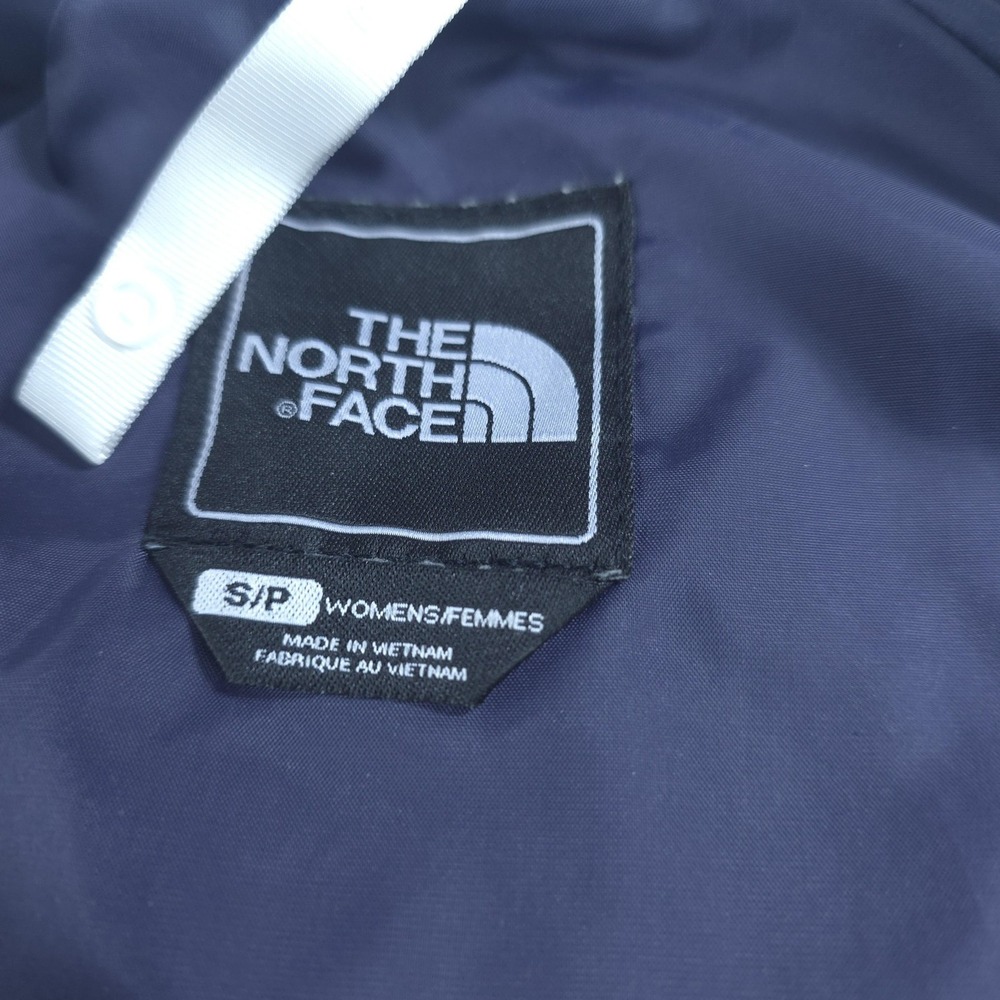 The North Face Jacket Womens Small Pink Gray Hooded Ski Waterproof Colorblock - Picture 5 of 13